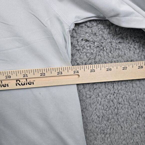 Swannies Performance Kesling 1/4 Zip Glacier Ocean Stretch Men's Size XL FLAW* - Picture 12 of 15